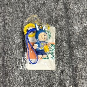 Starbucks Blue and Yellow Stuffed Animal